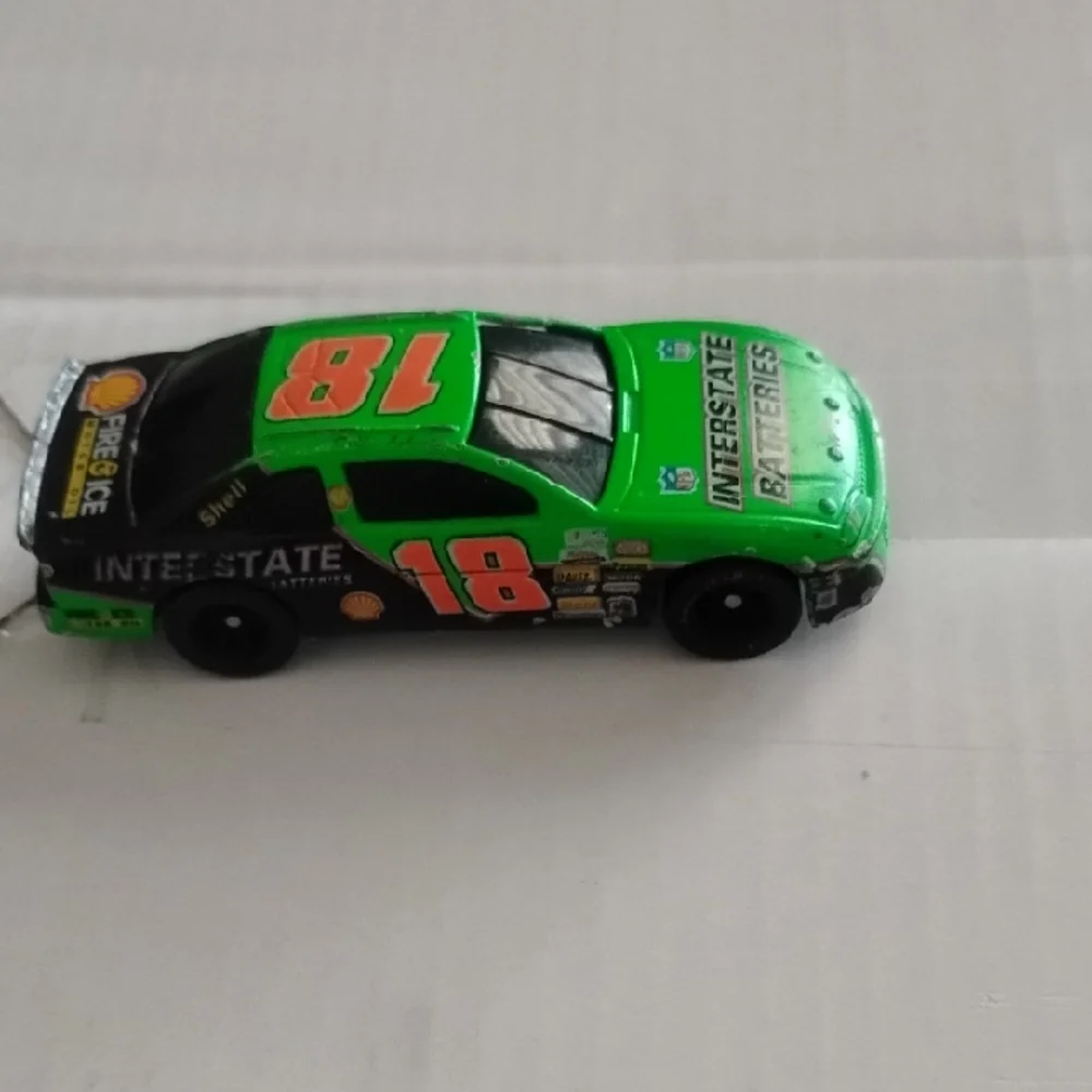 Green Nascar #18 Car